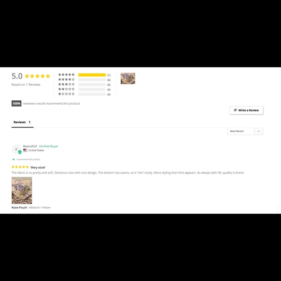 NWT Simple Retro Rosie Pouch - Picture 7 of 8